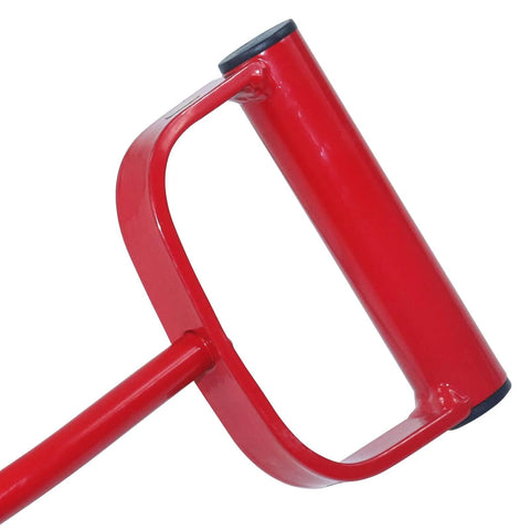 Close-up of sturdy handle on 11 Inch Hay Hooks For Bales, 2 Pack, Heavy Duty Red Alloy Steel With Sturdy Handle, Replaces 47010500 And S47010500