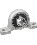 Two Pack KP001 12mm Bore Zinc Alloy Inner Ball Mounted Pillow Block Insert Bearing self-aligning flange block