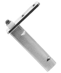 Side view of Stainless Steel Self Closing Adjustable Freezer Hinge Replacement For Refrigerator Door Hinges Accessories 1 Piece No Hassle Install Durable Kitchen Upgrade