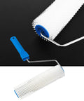 Self Leveling Cement Tool Kit With Spike Roller For Self Leveling Floors shown with close-up of spiked roller detail