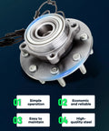 Beefy Front Wheel Hub Bearing Assembly For 2006 2008 Dodge Ram 1500 2500 3500 8 Lug 4WD With ABS OE 515101 Replacement