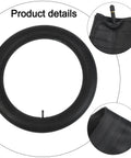 Heavy Duty 20x4 Inch Bike Inner Tube For Fat Tire Snow Bikes Made From Thick Puncture Proof Rubber For Harsh Winter Terrain And Long Lasting Rides, black valve detail