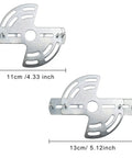 Adjustable Light Fixture Crossbar Mounting Kit For Wall, Ceiling, And Chandelier Installations, 11-13cm metal plate