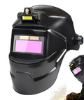 Auto Darkening Welding Hood With True Color Viewing System And Large Window For On Site Metalworking and Industrial Welding