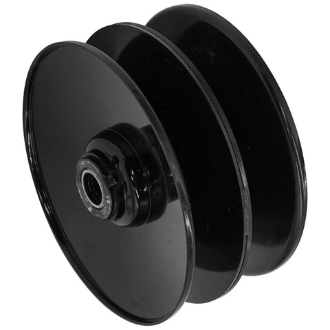 Top Performance Universal Transmission Pulley Fit For Lawn Tractors And Mowers Direct Replacement Drive Part 917-0800A 717-0800AP, black drive pulley.