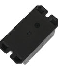 Beefy 30A 12V DC general purpose relay with wash tight enclosure DPST NO contacts, heavy-duty black casing, automotive use