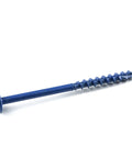 Blue-Kote Pocket-Hole Screws 2-1/2 Inch Weather Resistant Maxi-Loc Head Coarse Thread Outdoor 2000 Count For Woodworking