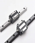 Pro Grade Heavy Duty Linear Motion Guide Rail Kit With Ball Bearing Slide Block For 15 20 25 30 35 45 55mm Rails Locking Slider Fix Tight Connection Smooth Low Friction Stable Performance For CNC And Automation, ball bearing block on rails