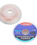 Copper Desoldering Wick Half Meter For Electronics Fast Heat Conduction High Absorption No Fuss Easy Cleanup For PCBs
