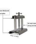 Pro Grade Watch Press Tool For Round Dials With Crystal Press And Back Case Closer, All Metal Build, Easy Pressure By Turning The Top Handle