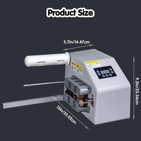 Dang Fast Portable Air Pillow Maker - No Hassle On Demand Cushioning System, dimensions 13in x 5.7in x 9.2in for packing.