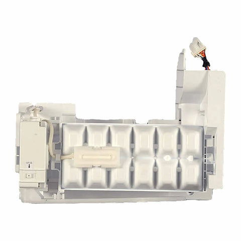 Genuine OEM Water Inlet Valve Assembly for Refrigerators Repair Part, ice maker compartment with valve connection.