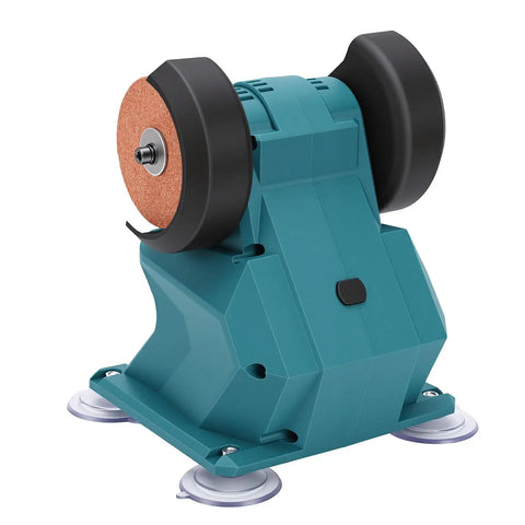 Beefy Bench Grinder With 5500 RPM Permanent Magnet Copper Motor And Durable Guard for sharpening metalwork projects