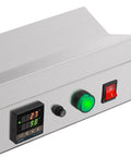 Plug And Play Electric Pvc Bottle Cap Heat Shrinker 110V Tabletop Sealer with control panel and stainless steel housing.