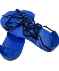 Blue durable spike shoes with adjustable straps from Lawn Aerator Shoes And Epoxy Floor Coating Tool Kit For Self Leveling Concrete Home Garage Projects Adjustable Straps For Comfortable Fit Durable Spike Shoes For Lawn And Concrete Do It Yourself Friendly