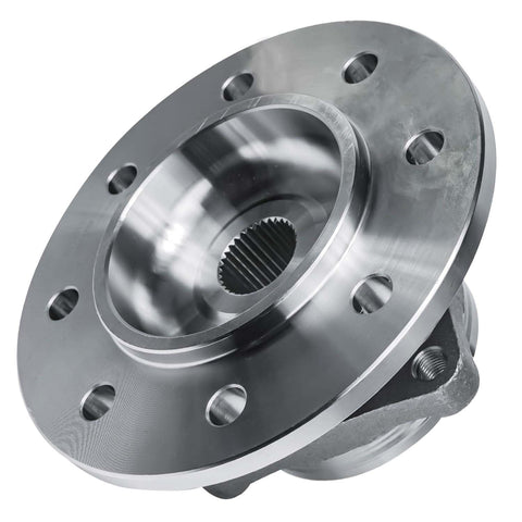 Front Wheel Hub Bearing Assembly Pair For 1994 To 1999 Dodge Ram 2500 4X4 Dana 60 Axle 8 Lug 4 Bolt Square Flange Non ABS Replacement Hubs Two Hub Set For Easy Install And Durable Street And Trail Performance
