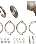 Repair Replacements Fix Kit For Rusted And Corroded Exhaust Flanges And Muffler Back Box Brackets DIY Friendly Easy Install