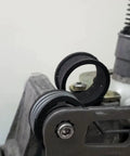 Close-up of Seat Ibiza 6J 2002 2007 and Leon 1M 2000 2005 gear shift cable linkage end bushing repair kit replacement.