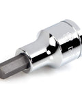 Half Inch Drive 8 mm Hex Bit Socket With S2 Steel Construction Press Fit Bit Built To Last Ultra Durable Clear Die Stamped Size Marking