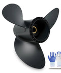 Aluminum Boat Propeller Eleven And Three Quarters By Seventeen Inches Right Hand Rotation Fits Johnson Evinrude Outboard Motors Forty HP