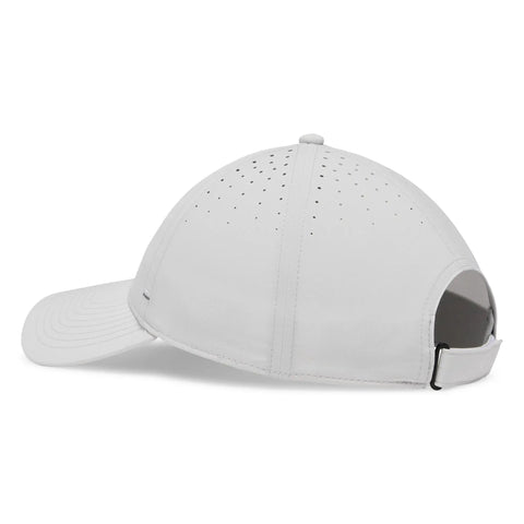 Charleston Breezer Golf Hat Marble Charcoal White with adjustable backstrap, starburst perforations, and unstructured front panels.