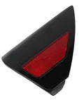 Right Quarter Panel Reflector Port Cover And Rear Motor Lid Door Replacement Fits 2020 2022, black with red reflector detail.