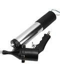 Pneumatic Grease Gun Kit With 18 Inch Flexible Hose And 5.5 Inch Extension Tube Heavy Duty Grip Three Injection Options