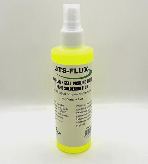 Self-Pickling Sprayer Flux For Jewelry And Precious Metals Gold And Silver, Hard Soldering Ready, 8oz USA Made, bottle