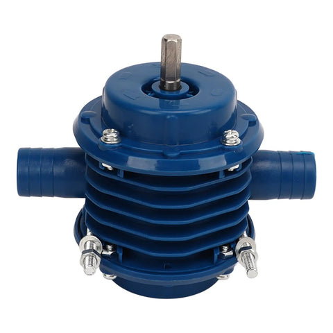 Mini Self Priming Hand Drill Water Transfer Pump Constructed From Tough As Nails Engineering Plastic for liquid transfer.