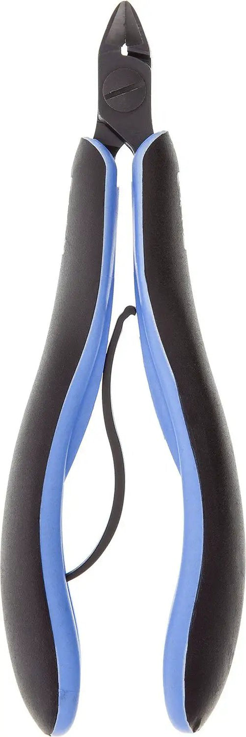Flush Small Head Side Cutter With Ergonomic Micro Touch Handles for Jewelry Wire, 5.33 Inch Length, 1.25mm Cutting Capacity