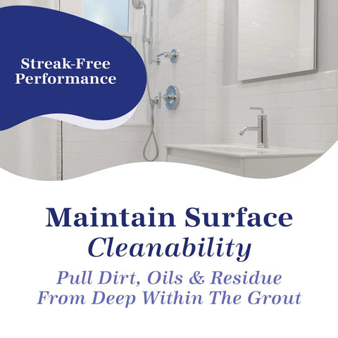 Maxout Deep Grout Cleaner For Tiles And Floors Powerful Ready To Use Cleaning Liquid That Breaks Down Grime Dirt And Stains