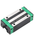 Close-up view of a durable steel HGH35 carriage block from Five Sets Of Square Guide Rail Kits With 1200mm HGR35 Rails And Two HGH35 Carriages Each Built To Last Dope Linear Motion System For CNC Machines And DIY Projects Durable Steel Blocks And Smooth Quick Setup.