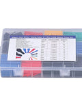 Solid Jeanoko Heat Shrink Tubing Kit With 800Pcs Insulated Sleeves For Electrical Repair, Wire Bundling, Color Coding And Serious DIY Projects To Keep Your Cables Protected And Organized Like A Boss This Must Have Tool Makes Daily Maintenance Super. 800pc plastic case with assorted heat shrink tubes