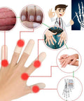 Soft Gel Finger Cots 14 Pack Finger Protector Sleeves For Trigger Finger Hand Eczema Cracking Arthritis Pain Relief Ultra Cozy