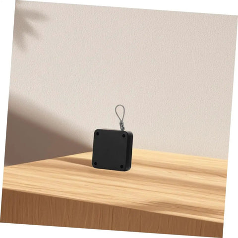 Auto Close Door Closer Kit Quiet Self Closing Cabinet And Room Doors with Easy No Drill Stick On Adhesive Mount in black