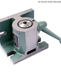 Workhorse 5C Horizontal And Vertical Angle Collet Fixture With Lever Open Close For Any Standard 5C Collet Dual Base Options