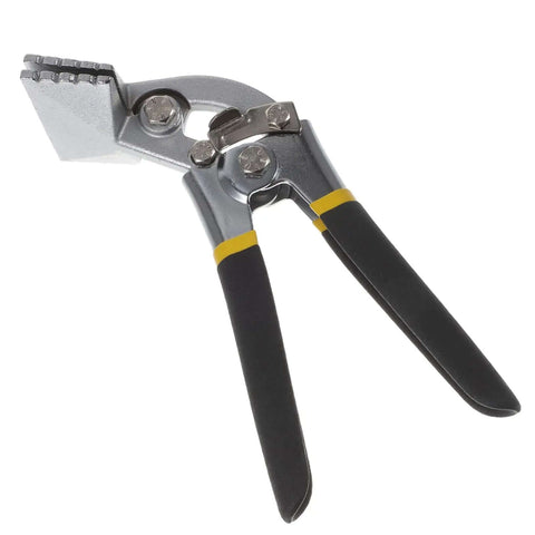 2 Piece Manual Sheet Metal Seamer Set For Edge Forming And Flattening With Duckbill Pliers, front view of hand tool