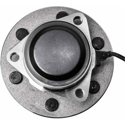 Top view of 2 Piece Front Wheel Hub And Bearing Assembly For Chevy Silverado 1500 Classic 2007 And GMC Sierra 1500 Classic 2007
