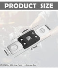 Top Shelf 300 Amp Mega Fuse Bolt On Kit dimensions 2.00 inch by 0.74 inch by 2.71 inch for cars trucks and RV.