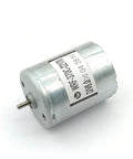Mini 370 Brushed DC Motor 6V 9V 12V High Speed 11500RPM Micro Electric Motor 24mm Size WRF 370C 22170 Model with metal core