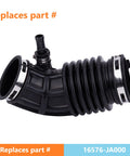 Engine Air Intake Hose With Clamps For 2.5L 4 Cyl Nissan Altima 2007 2013 Replacement Part 16576 JA000