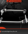 Front Sway Bar Link Set For Mercedes-Benz 2015-2023 C300 C400 C43 AMG C450 CLS450 CLS53 E300 E400 E450 E43 AMG E53 AMG E63 AMG S AWD Stabilizer Bars For Dope Ride And Handling, aluminum
