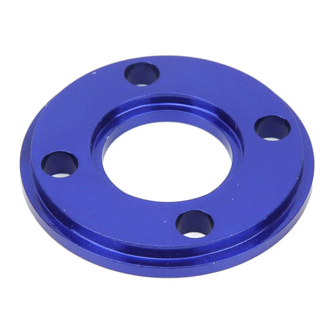 Badass 10 Piece Router Template Guide Bushing Set Crafted From Durable Aluminum Alloy Featuring Secure Lock Nuts. Blue aluminum guide ring for precision tasks.