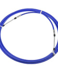 Blue 26Ft Marine Throttle Shift Remote Control Cable For Outboard Motors, 315 Inch Length, Fits Yamaha Honda Suzuki Nissan Tohatsu Chrysler