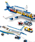 City Airport Building Block Set For Kids Aged 6 To 12 With 463 Pieces Plane Station And Helicopter Build Kit