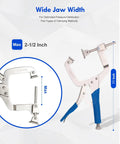 11-Inch Pocket Hole Clamp 2-In-1 Right Angle And Pocket Hole Dual-Use Clamp For Drawer Construction, Shelves, Cabinets, Boxes, And DIY Woodworking Projects, max 2-1/2 inch jaw width