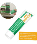 Two Pack Wall Mending Repair Cream With Scraper Quick Crack Fix For Home And Office DIY Patch Paste Easy To Use Self Adhesive Wall Hole Repair Paste To Fix Cracks And Holes Fast tube with usage examples.