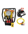 Badass 1 Inch Drive Hydraulic Torque Wrench Handles 433 To 4332 Nm At 700 Bar With Three Percent Accuracy Tough Aluminum Alloy And Steel Build Plus Swivel Hose for tight spaces with hydraulic pump and hose.