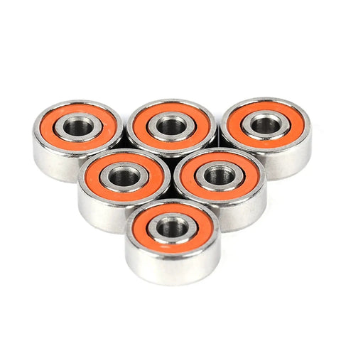 Top Shelf Hardened Steel Precision Ball Bearings For Fishing Reels Include Sealed Spool Bearing Kit 3X10X4Mm Plus 5X11X4Mm Fast Rotating Tackle Upgrade Grease Free Heavy Duty Parts For Smooth Casting And No Fuss Quick Swaps
