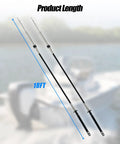 18Ft Marine Throttle And Shift Remote Control Cable Set Replacement 0173118 displayed with length marked 18FT